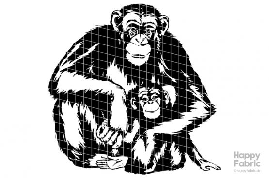 Fichier traceur Chimpanzés
