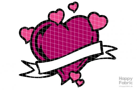 Fichier Coeur avec bannière