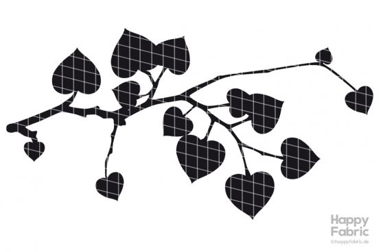 Fichier traceur Coeurs sur une branche