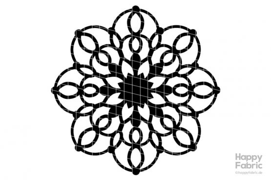 Plottdatei Mandala-Blume