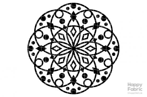 Plottdatei Mandala-Kompass