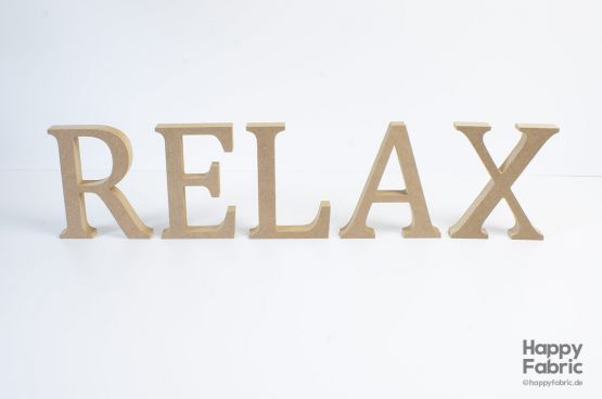 Lettrage "RELAX"