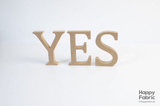 Lettrage "YES"